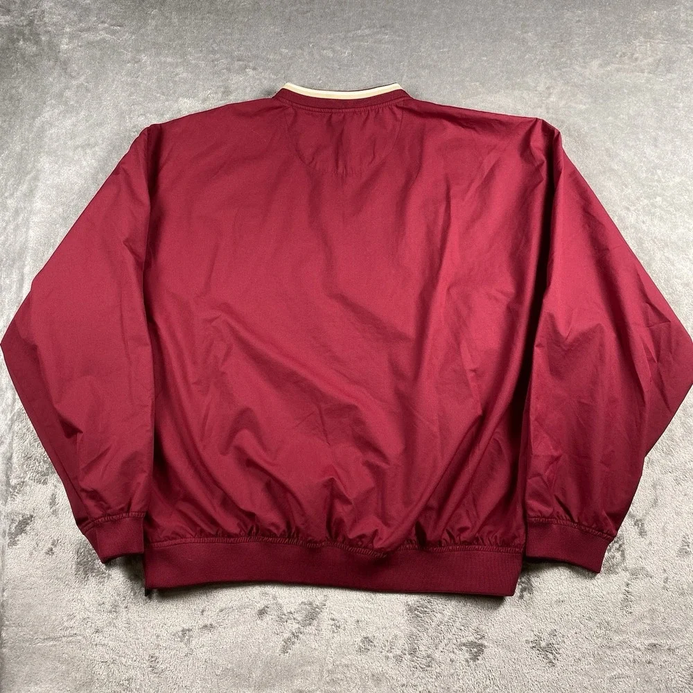 VTG Florida State Jacket Mens XL Nike Center Swoosh Windbreaker Pullover 90s FSU